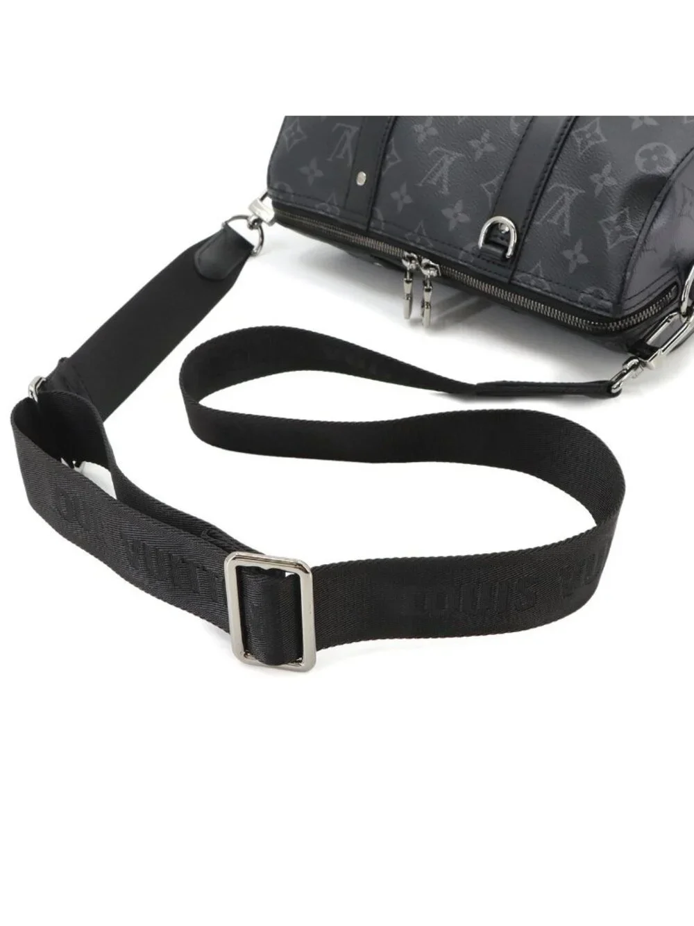 Louis Vuitton Monogram Eclipse Reverse City Keepall Shoulder Bag